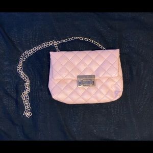 SHEIN BLUSH PINK CROSSBODY PURSE